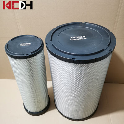 เครื่องกรองอากาศ Hyundai Excavator 11q8-20130-As P777868 Cellulose