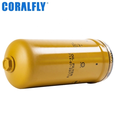 ไส้กรองน้ำมันเครื่อง Black Excavator Air Filter สำหรับเครื่องจักรกลหนัก
