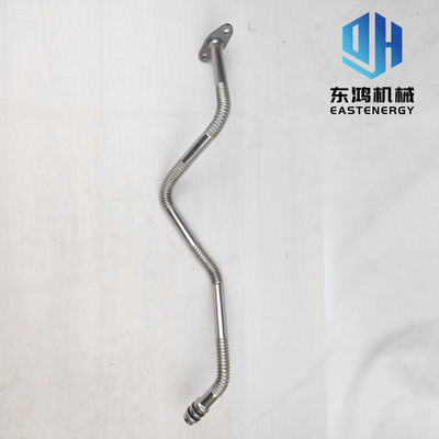 เครื่องยนต์เครื่องกล QSB6.7 Turbo Engine เทอร์โบชาร์จเจอร์ท่อส่งคืนน้ำมัน 3975076 สำหรับ 220-8