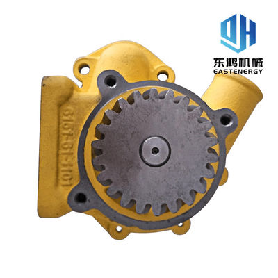 6151-62-1101 ปั๊มน้ำ Komatsu สำหรับ PC400-6 S6D125E Excavator Engine
