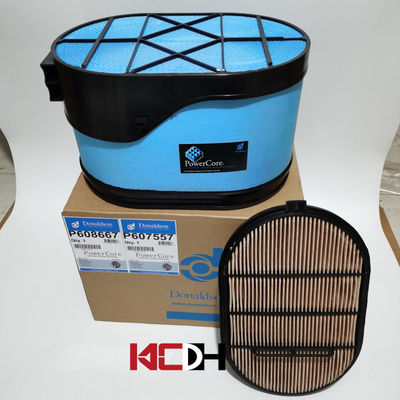 P607557 Donaldson กรองอากาศ P608667 ทรงผิดปกติสำหรับรถบรรทุก