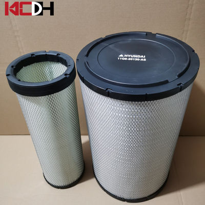 เครื่องกรองอากาศ Hyundai Excavator 11q8-20130-As P777868 Cellulose