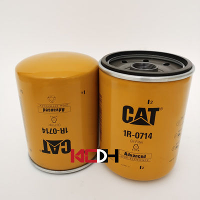 Excavator 3416643 1R0714 กรองน้ำมันไฮดรอลิกสำหรับเครื่องยนต์ CAT