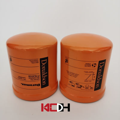ตัวกรองน้ำมัน Donaldson ตัวกรองไฮดรอลิก P763558 ISO9001 Certified